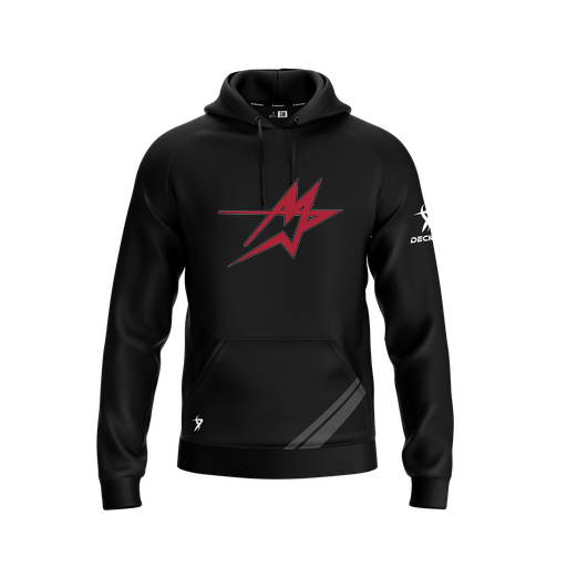 [CUS-DFW-SUHOOD-FLC-LSL-BLK-YXS-LOGO1] Summit Hoodie (Youth XS, Black, Logo 1)