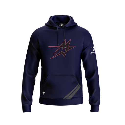 [FOLHSMNV-YXS-LOGO2] Decker Summit Hoodie (Youth XS, Navy, Logo 2)