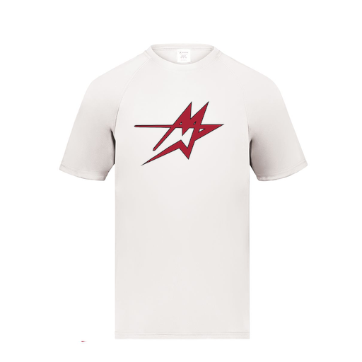 [2790.005.S-LOGO1] Men's Smooth Sport T-Shirt (Adult S, White, Logo 1)