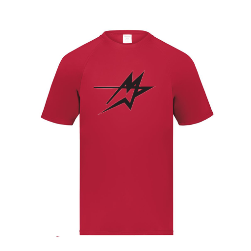 [2790.083.S-LOGO2] Men's Smooth Sport T-Shirt (Adult S, Red, Logo 2)