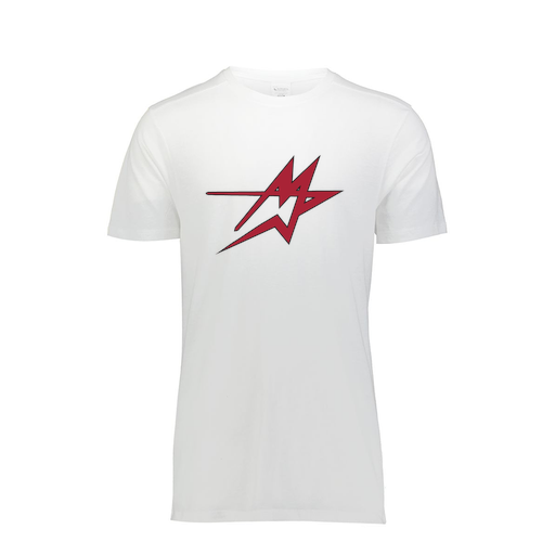 [FTSCUBWH-AS-LOGO1] Decker Men's Tri-Blend T-Shirt - Short Sleeve (Adult S, White, Logo 1)