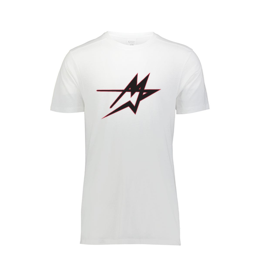 [FTSCUBWH-AS-LOGO2] Decker Men's Tri-Blend T-Shirt - Short Sleeve (Adult S, White, Logo 2)