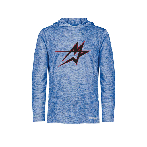 [FOLHCGRY-AS-LOGO2] Decker Men's Charge Hoodie (Adult S, Royal, Logo 2)