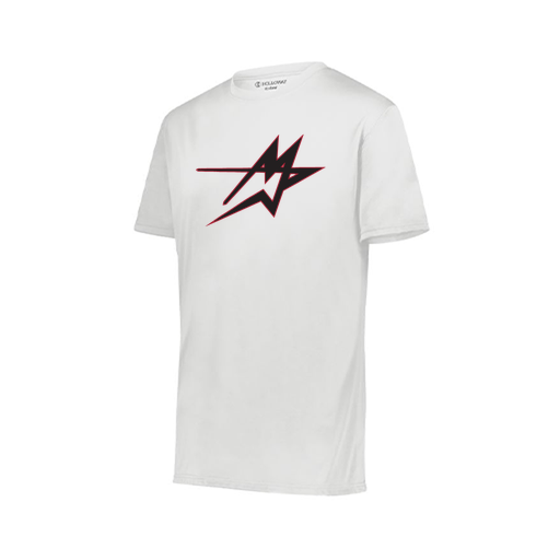 [222818.005.S-LOGO2] Men's Movement Dri Fit Shirt (Adult S, White, Logo 2)