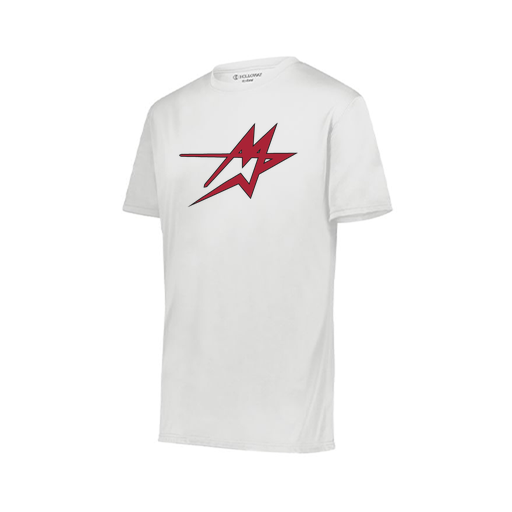 [222819.005.XXS-LOGO1] Youth Movement Dri Fit Shirt (Youth XXS, White, Logo 1)